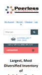 Mobile Screenshot of peerlesselectronics.com